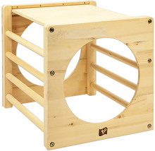 Kletterbogen aus Holz mit Sprossen