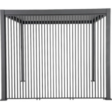 Metallpavillon mit Lamellendach für den Außenbereich