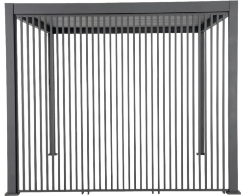 Metallpavillon mit Lamellendach für den Außenbereich