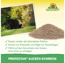 Neudorff Katzen-Schreck mit Foto einer Katze und Produktinformationen.