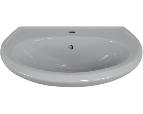 Keramikwaschbecken mit Hahnloch und Überlauf