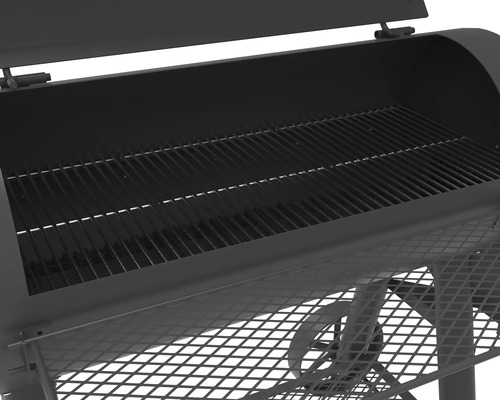 Grill mit Grillrost und Ablagegitter
