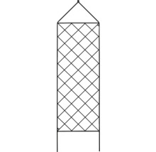 Kletterhilfe aus Metall mit Rautenmuster für Pflanzen