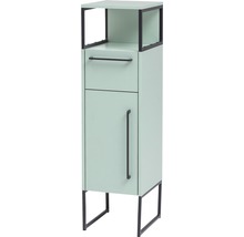 Schmaler Badezimmerschrank mit Schublade, Fach und Tür