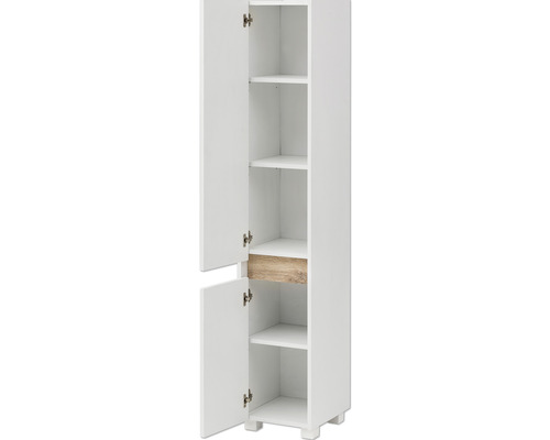 Offener Badezimmer Hochschrank mit Einlegeböden