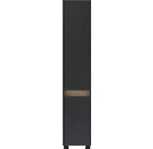 Hochschrank mit Holzelement für Badezimmer