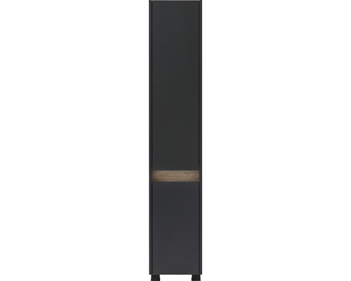 Hochschrank mit Holzelement für Badezimmer