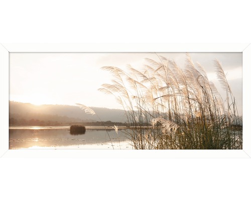 Wandbild Beautiful lake 60x130 cm