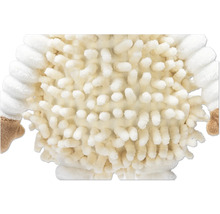 Detailansicht eines Kuscheltier-Lamms