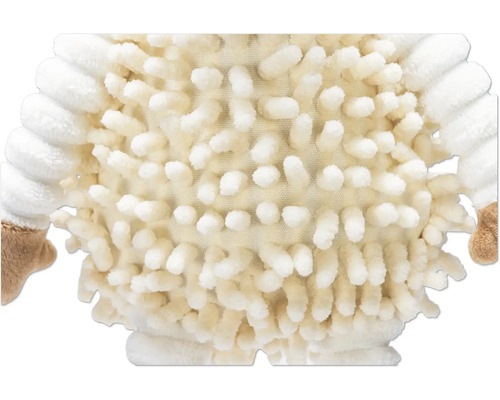 Detailansicht eines Kuscheltier-Lamms