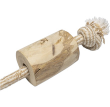 Holz- und Seilspielzeug für Hunde