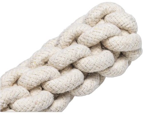 Gedrehtes Seil aus Naturfasern