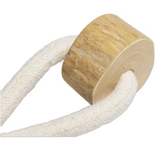 Seil mit Holzring