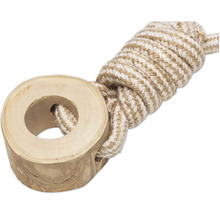 Holzring mit Seil