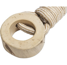 Holzring mit Seil