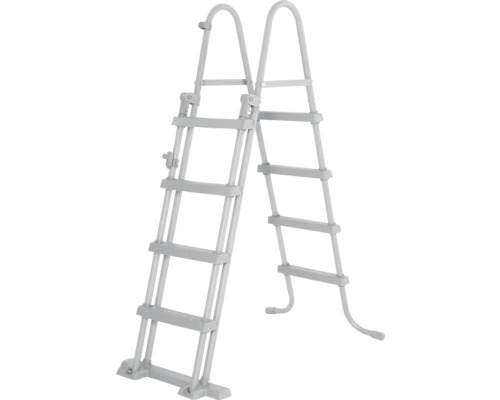 Poolleiter mit Stufen für den Einstieg ins Schwimmbecken