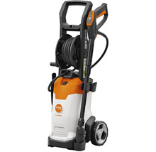 Stihl Hochdruckreiniger mit Schlauchtrommel und Rädern