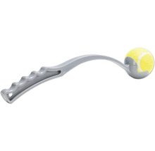 Ballschleuder für Hunde mit Tennisball