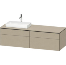 Waschtisch mit Unterschrank, Aufsatzwaschbecken und Armatur