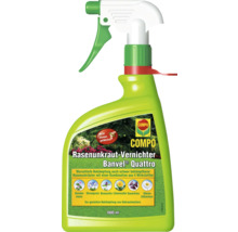 COMPO Rasenunkraut-Vernichter Banvel Quattro Sprühflasche mit 1000 ml Inhalt