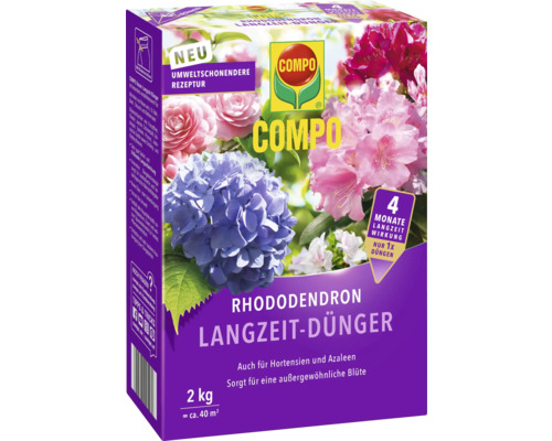 Rhododendron-Langzeitdünger Compo 2 kg Packung COMPO Rhododendron Langzeit-Dünger 2 kg