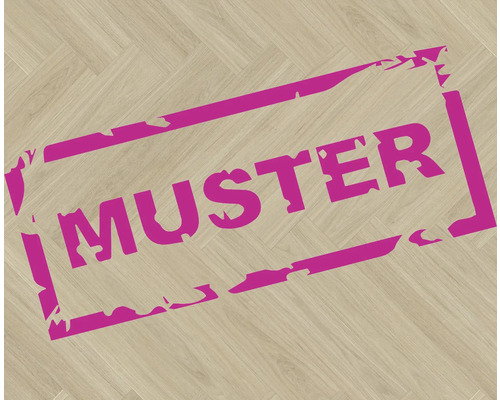 Musteraufdruck auf einem Bodenbelag