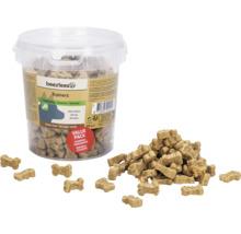 Beeztees Trainers Hundesnacks im Vorratsbehälter mit Gemüse und Huhn