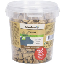 Beeztees Trainers Hundesnacks im transparenten Eimer