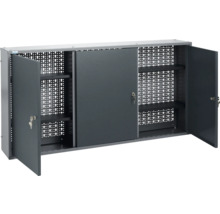 Werkstattschrank mit Lochwand und Schiebetüren