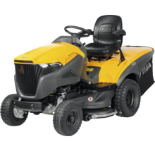 Gelber Aufsitzrasenmäher von Stiga