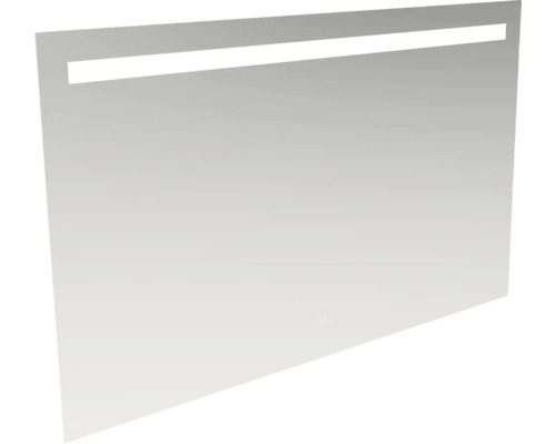 Rechteckiger Spiegel mit integrierter Beleuchtung