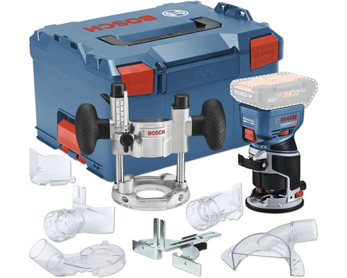 Akku-Kantenfräse Bosch Professional GKF 18V-8, ohne Akku und Ladegerät, inkl. L-Boxx 238 und Parallelanschlag Akku-Kantenfräse Bosch Professional GKF 18V-8, ohne Akku und Ladegerät, inkl. L-Boxx 238 und Parallelanschlag