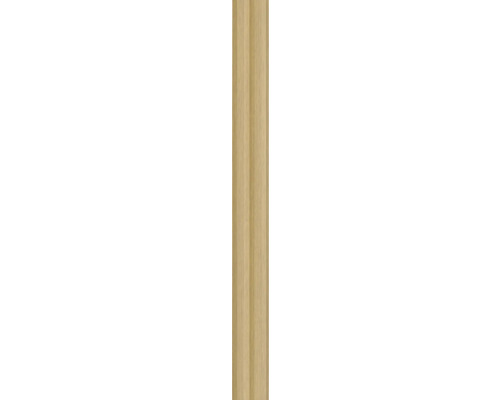 Wally Wandprofil MDF WA090OC Eiche natur foliert 2670 x 118 x 12 mm Holz-Zierleiste