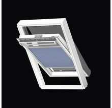 VELUX Vorteils-Set Hitzeschutz-Markise transparent schwarz und Wabenplissee Faltstore blau FOP PK104 1156S