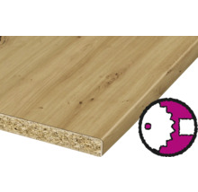 Holzwerkstoffplatte mit Holzstruktur