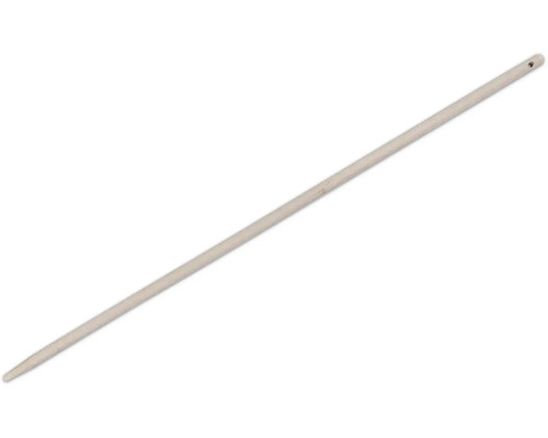 Holzstiel mit Bohrung zur Befestigung