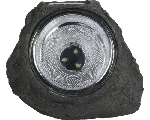 Solarleuchte in Steinoptik für den Außenbereich