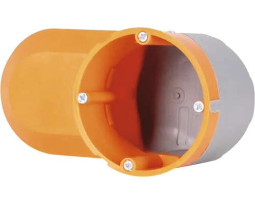 Hohlwanddose Pipelife Ø 68 mm, 1 Stück, orange Abzweigdose für Elektroinstallation