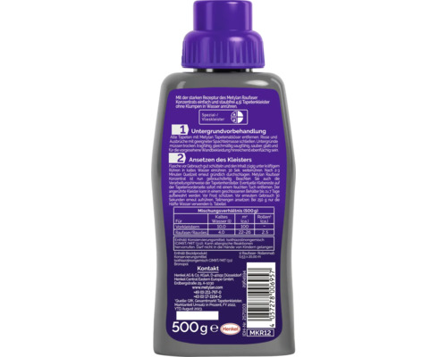 Metylan Raufaser Konzentrat für Tapetenkleister, 500 Gramm