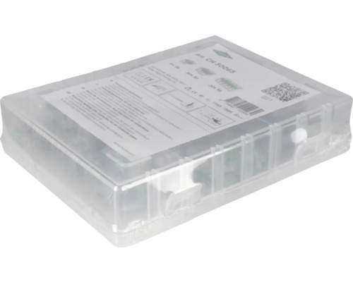 Dosenklemmen-Set in transparenter Verpackung