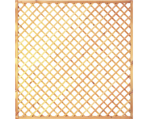 Quadratisches Rankgitter aus Holz für den Garten