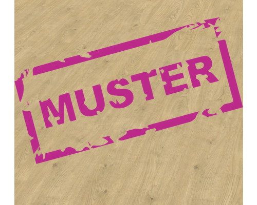 Holzboden mit dem Schriftzug Muster