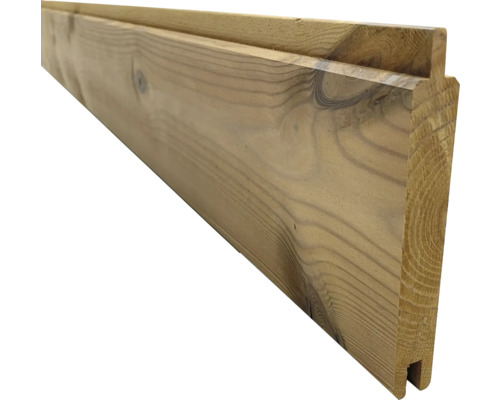 Holzpaneel mit Nut und Feder