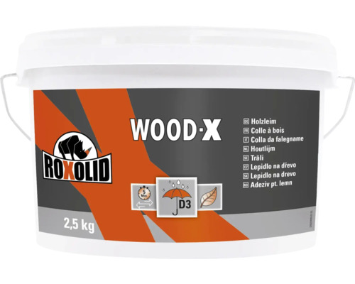 Roxolid Wood-X Holzleim im 2,5 Kilogramm Eimer