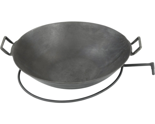 Feuerschale aus Stahl mit Ständer