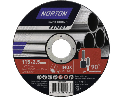 Norton Saint-Gobain Expert Trennscheibe 115 x 2,5 mm