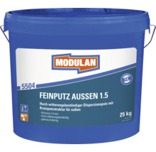 Eimer mit Modulan Feinputz Außen 1.5, 25 kg