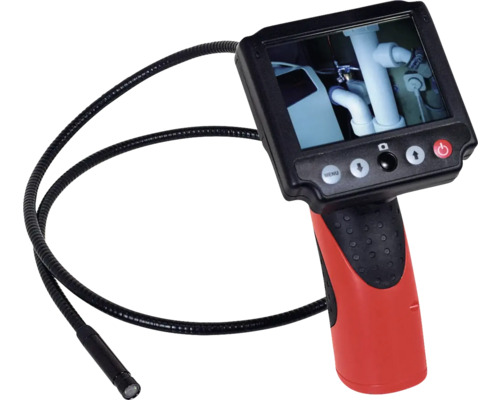 Endoskop mit flexibler Sonde und Bildschirm zur Inspektion schwer zugänglicher Bereiche