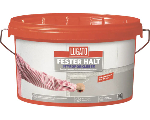 Lugato Dispersionskleber Styroporkleber Fester Halt 4 kg