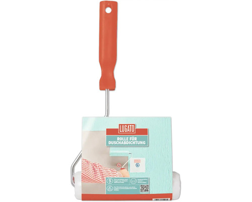 Veloursroller LUGATO für Duschabdichtung Lugato Rolle für Duschabdichtung mit Griff